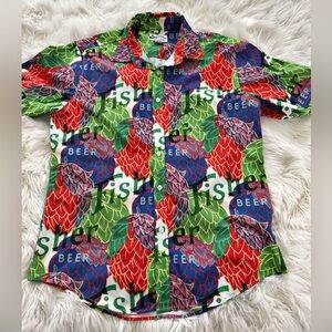 PSI international Colorful Graphic Men's Shirt medium